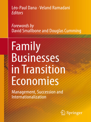 cover image of Family Businesses in Transition Economies